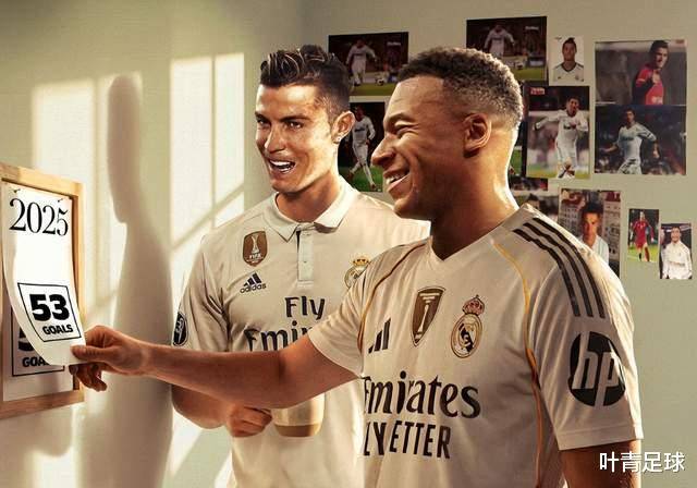 年度55球!姆巴佩冲击C罗纪录:5场再进5球 将创皇马历史